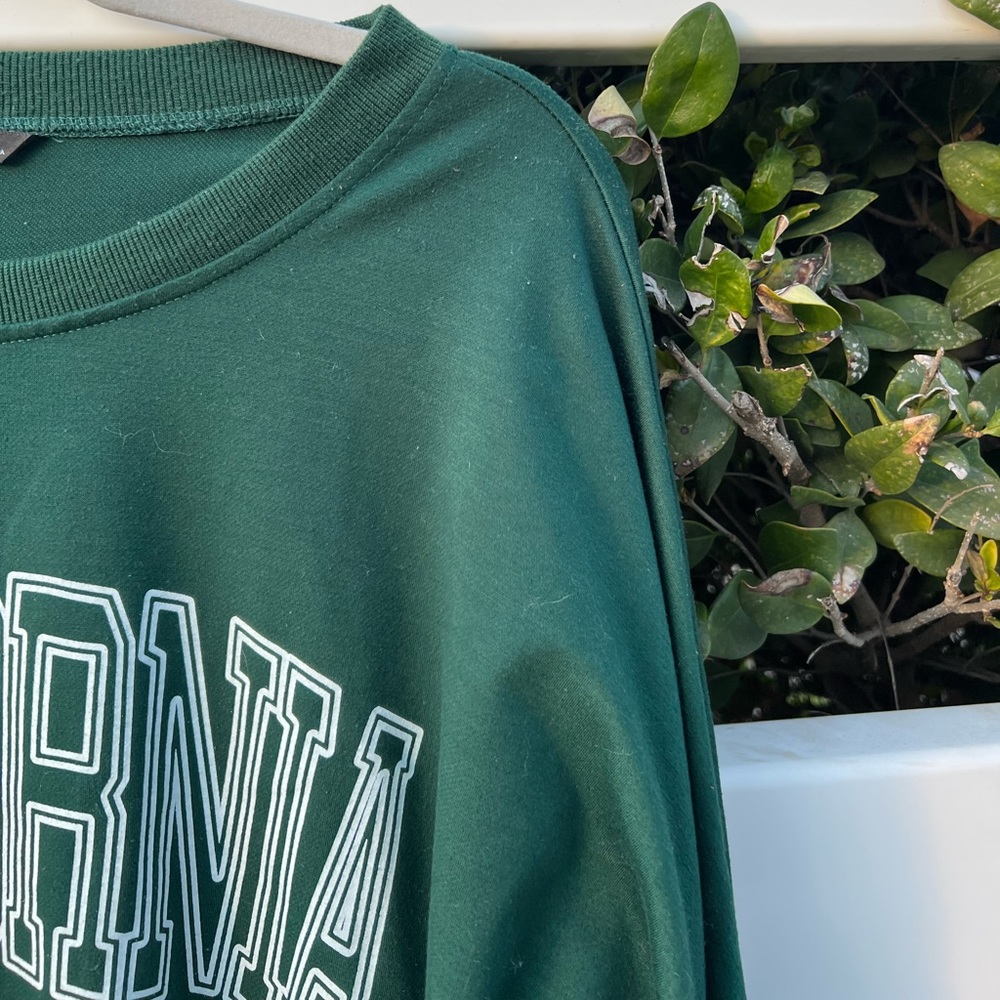 Green blush mark “California” sweatshirt shirt!